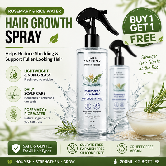 Rosemary & Rice Water Scalp Care Spray for Fuller Looking Hair✨